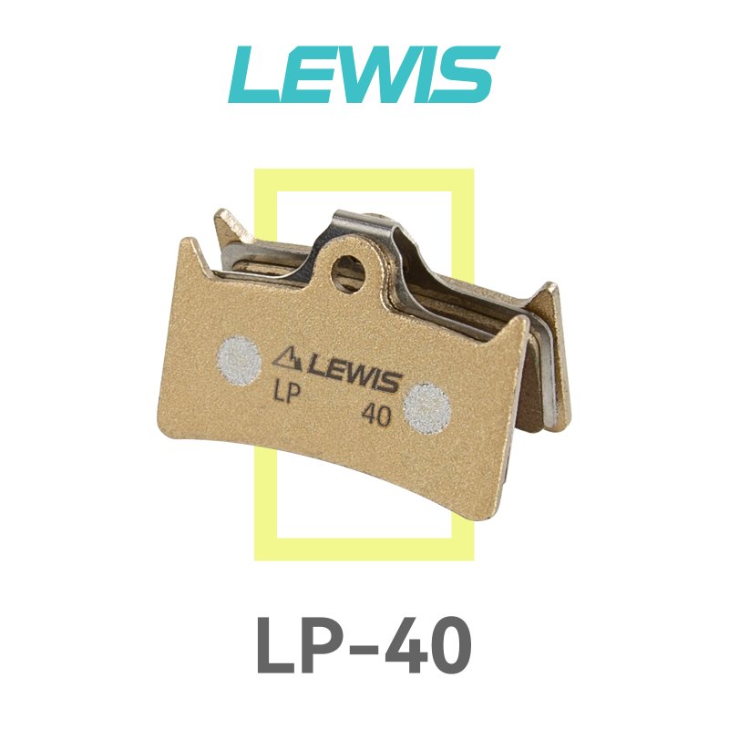 Lewis Semi Metallic bremseklosser