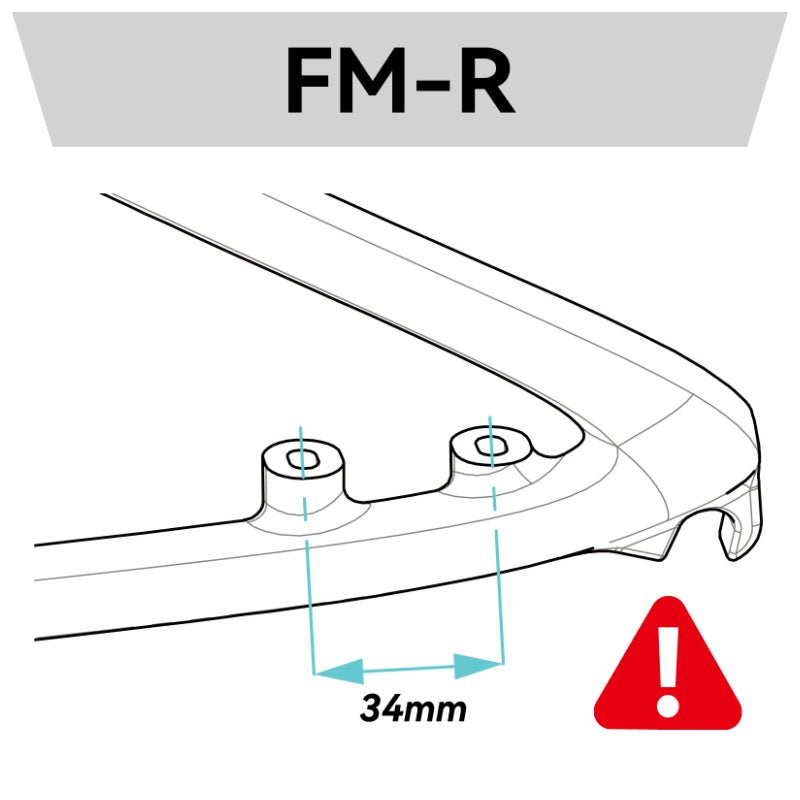 Lewis Flat Mount Road Bike Caliper Adapter