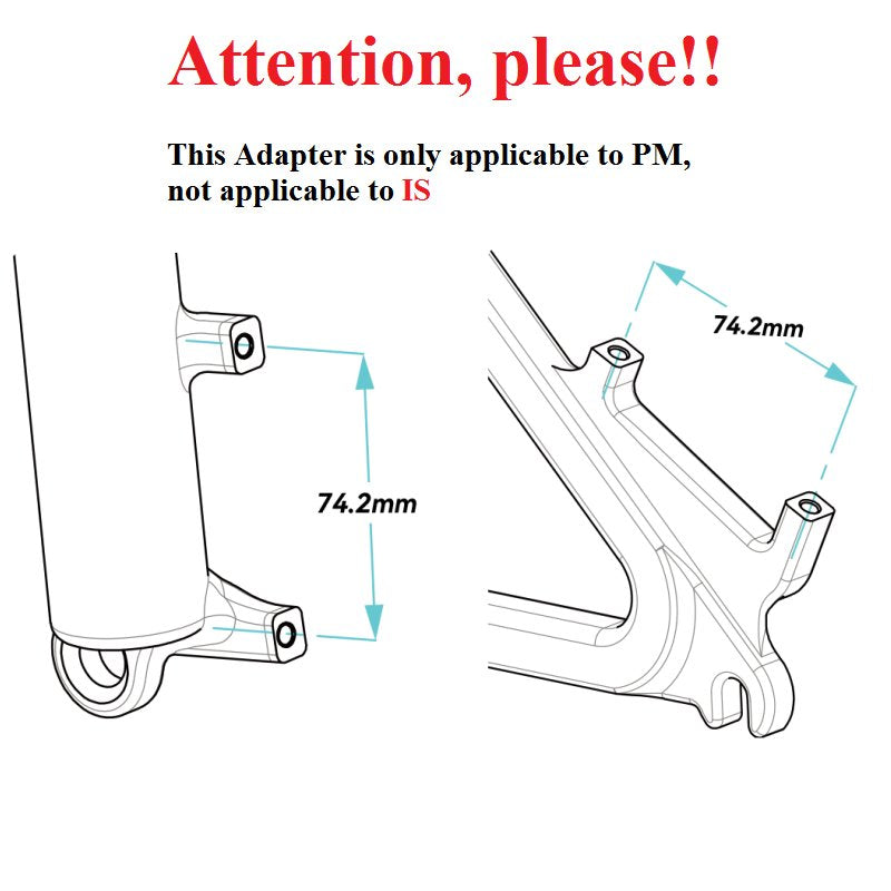 Lewis PM-PM+20-A Bremseskive Adapter